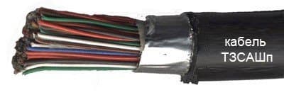 Кабели ТЗСАШп 7х4х1 Кабели ТЗСАШп 7х4х1