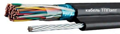 Кабели ТППэпТ 100х2х0,4 Кабели ТППэпТ 100х2х0,4