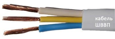 Кабели ШВВП 2х0,35