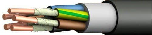 Кабели ВВГнг-LSLTx 3x6 Кабели ВВГнг-LSLTx 3x6
